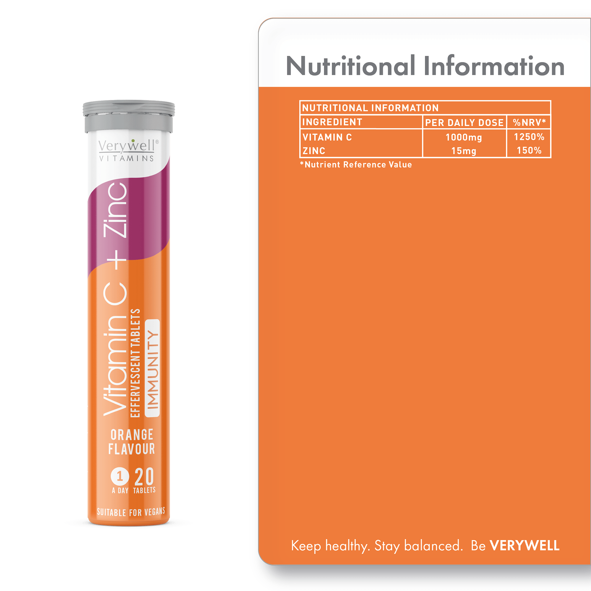 Vitamin C & Zinc Effervescent Tablets - Image 2