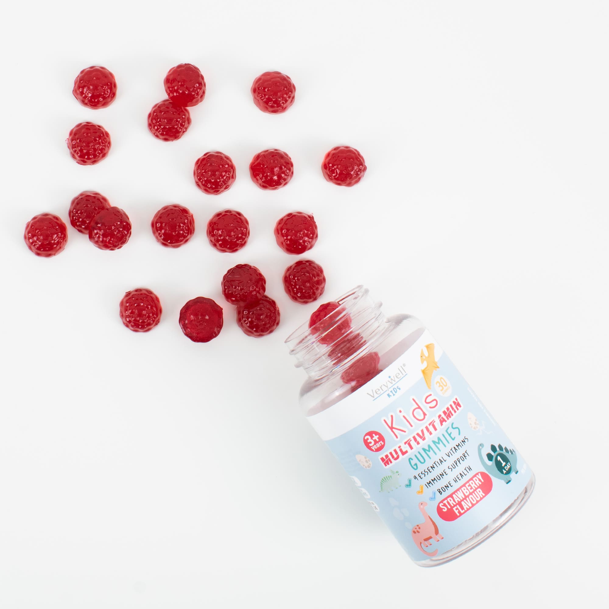 Kids Strawberry Multivitamin Gummies - Image 3