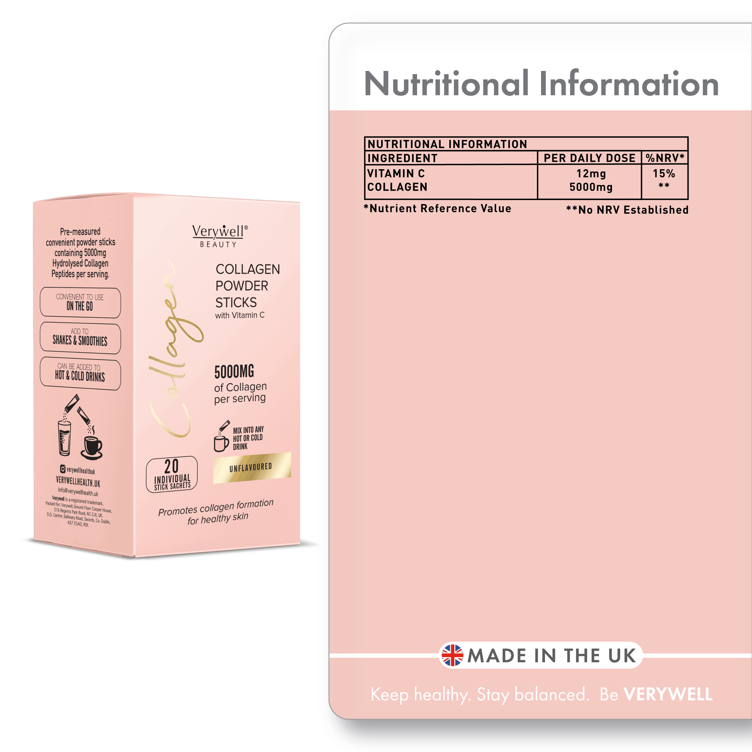 Collagen Powder Sticks with Vitamin C - Image 2
