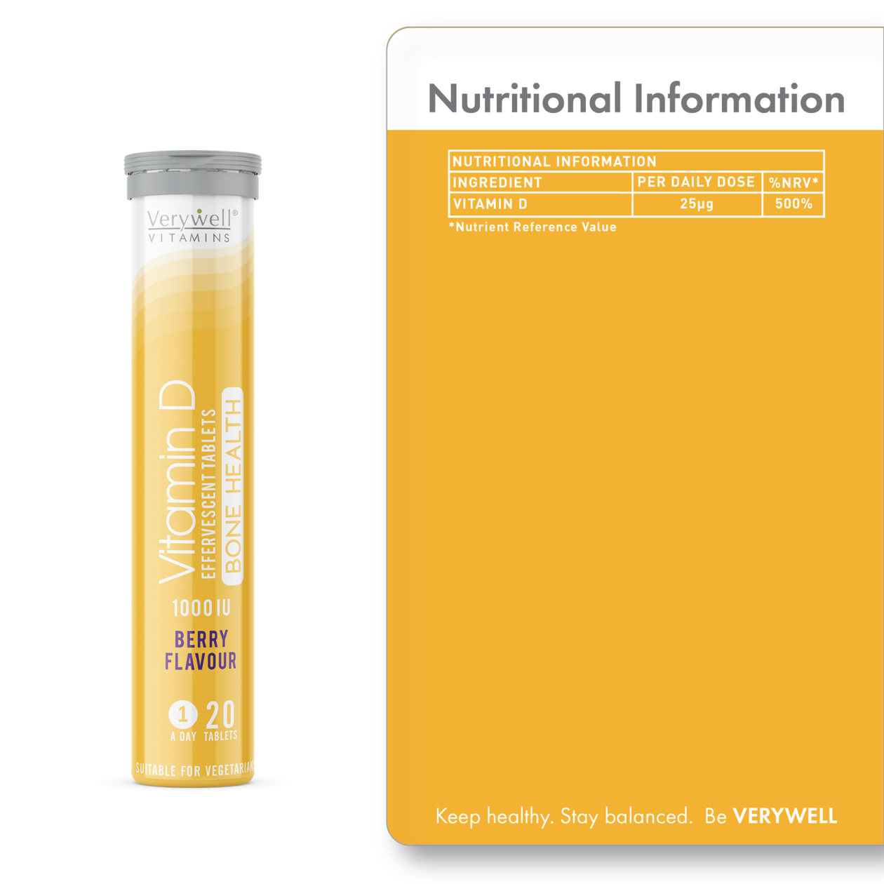 Vitamin D 1000 IU Effervescent Tablets - Verywell Health