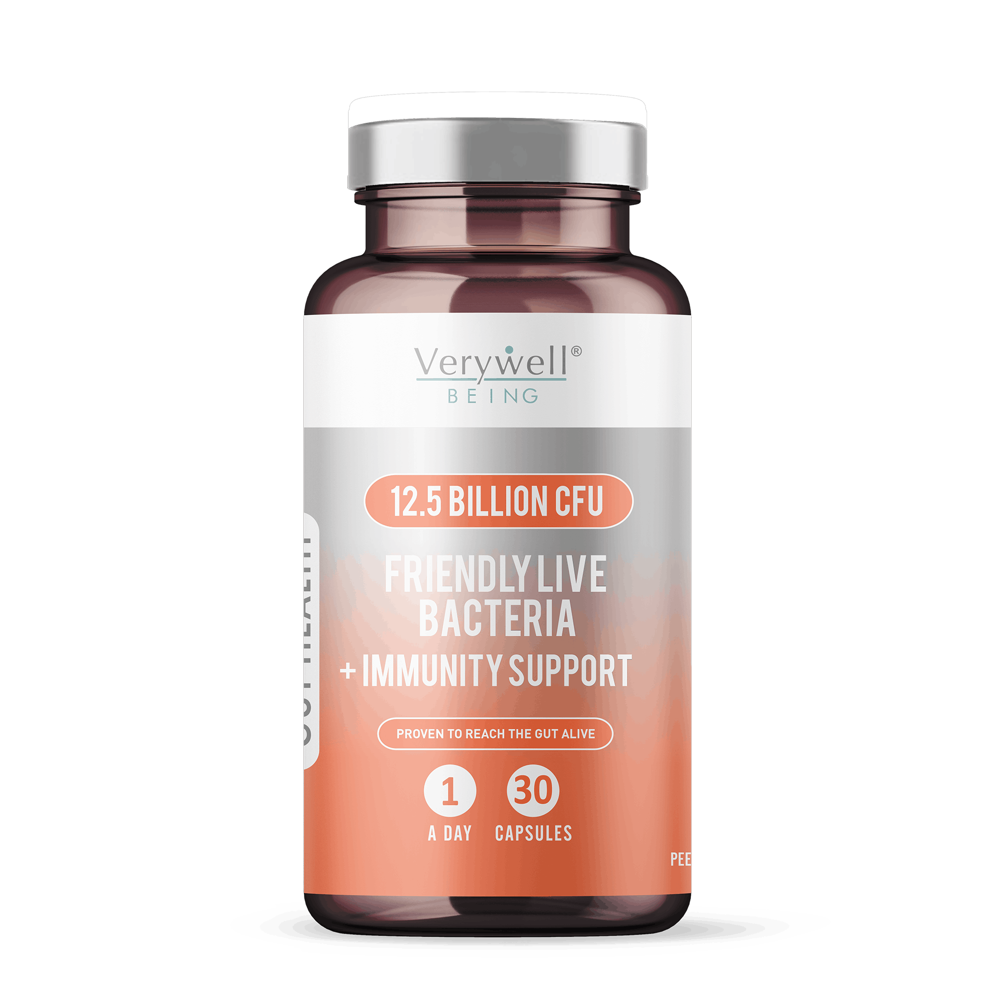 12.5 Billion CFU Friendly Live Bacteria + Immunity Support