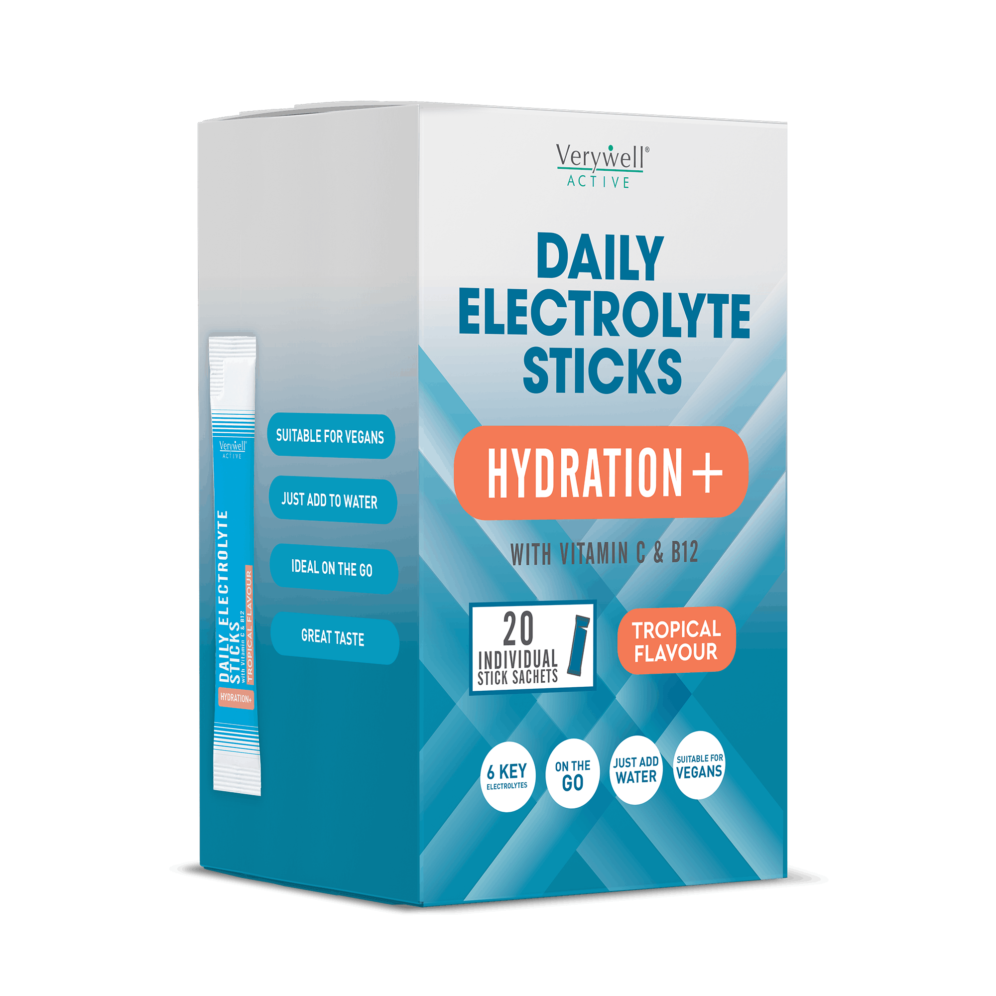 Daily Electrolyte Sticks Hydration+